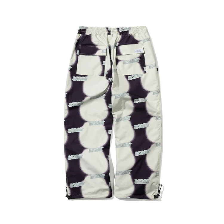 pantaloni snowboard Bsrabbit bdt 3d logo track pants sage grey ultima M