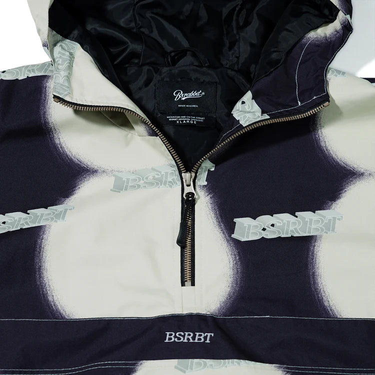 giacca snowboard Bsrabbit bdt hooded anorak jacket sage grey ultima XL