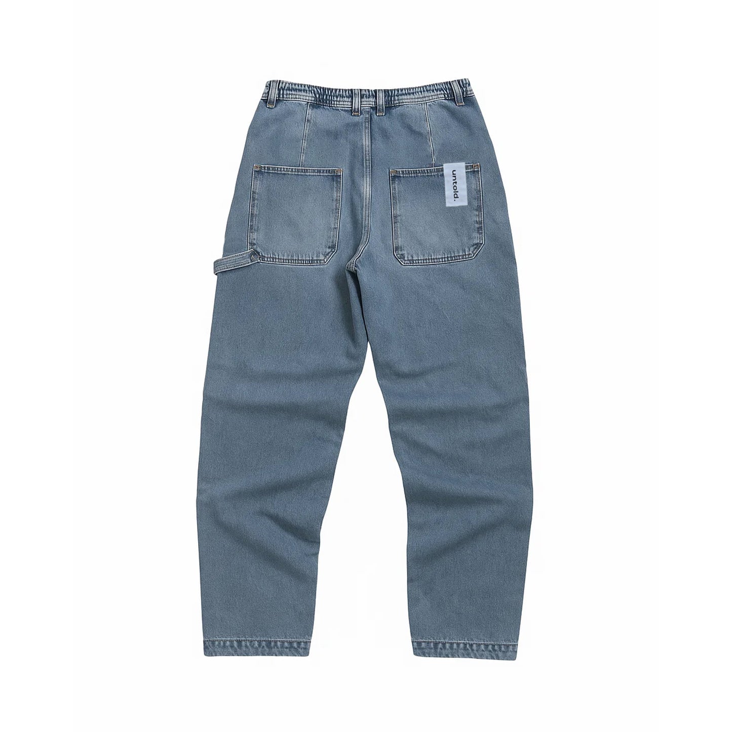 baggy pants Untold.® Taitō blue vintage washed