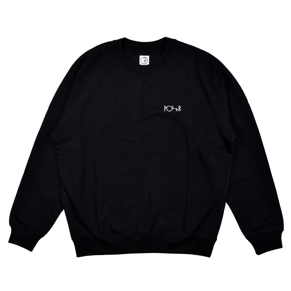 felpa Polar default crewneck black