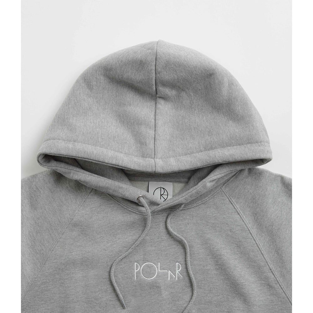 felpa cappuccio Polar default hoodie grey