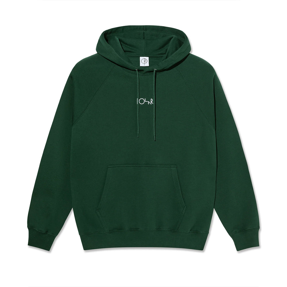 felpa cappuccio Polar default hoodie dark green