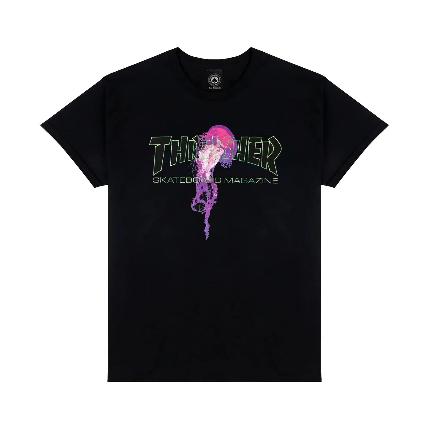t-shirt Thrasher Magazine Atlantic drift tee black
