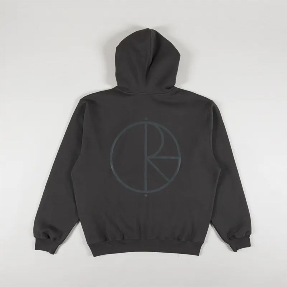 felpa cappuccio Polar stroke logo Dave hoodie dirty black