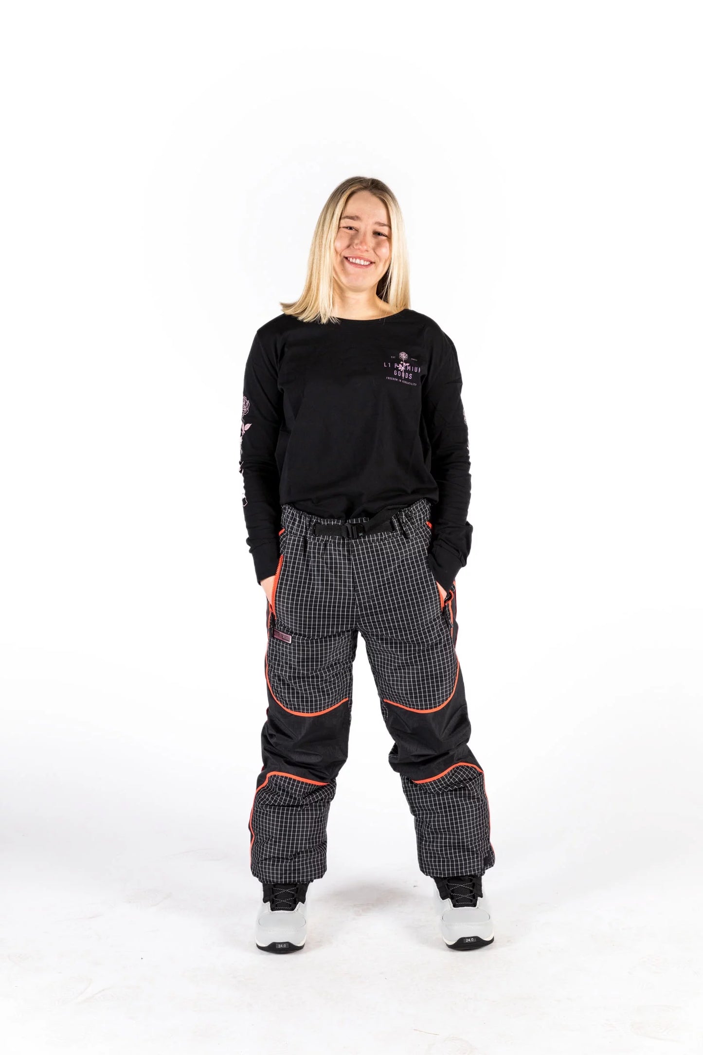 pantaloni snowboard donna L1 lovecat woman pants 20k Tg S