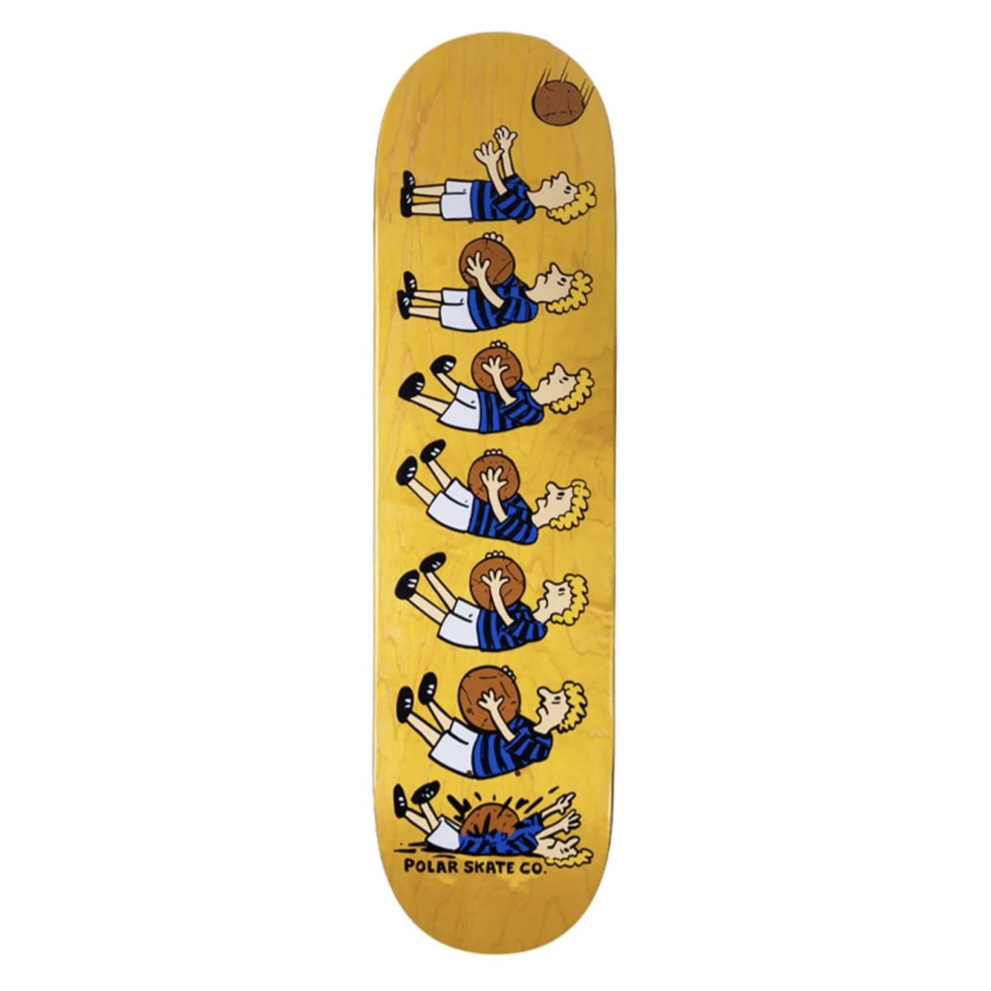 tavola Polar skate co. basketball deck 8.25 compreso grip