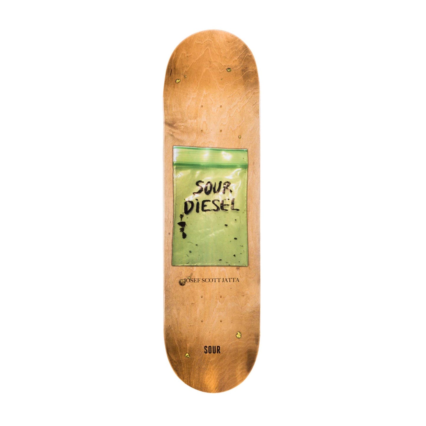 tavola skate Sour "Diesel" Josef deck 8.5 compreso grip