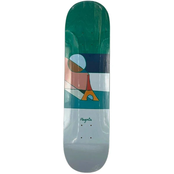tavola skate Magenta Sunset deck 8.25 compreso grip