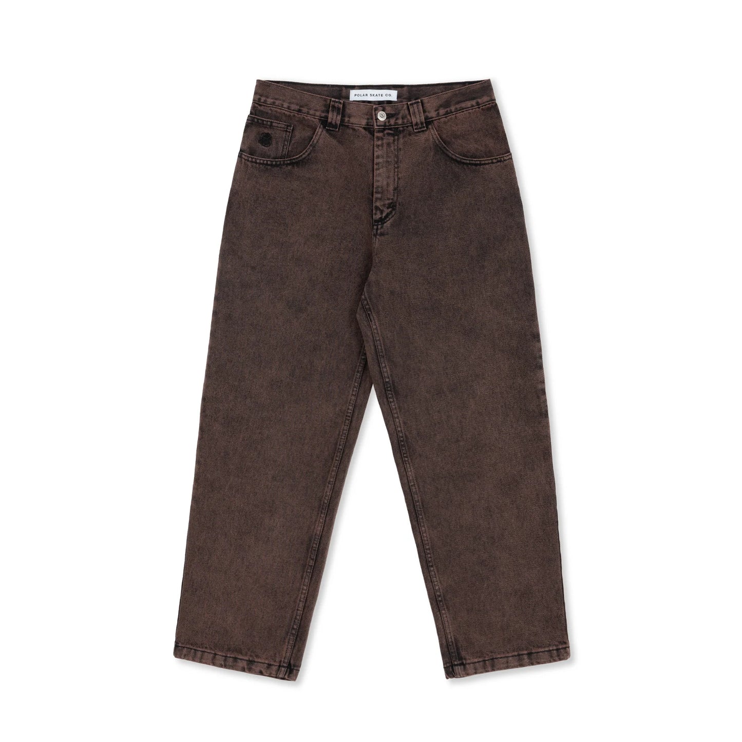 jeans baggy Polar '93 denim mud brown