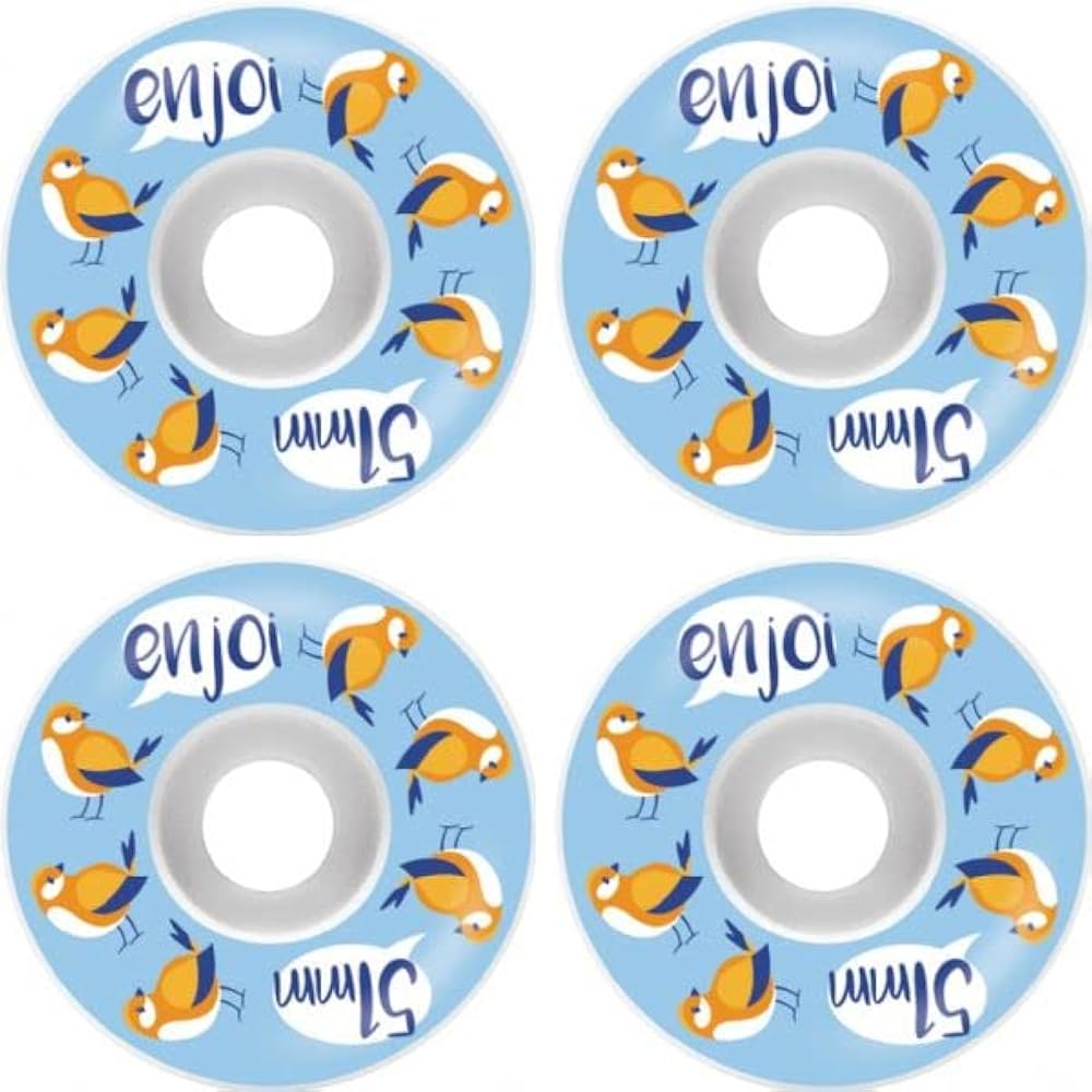ruote Skate Enjoi early bird 51mm wheels set da 4