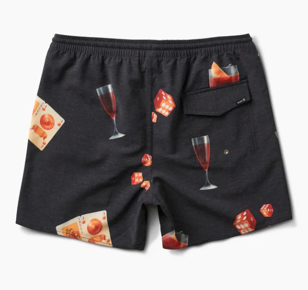 costume boardshorts Roark buon giorno black tg M