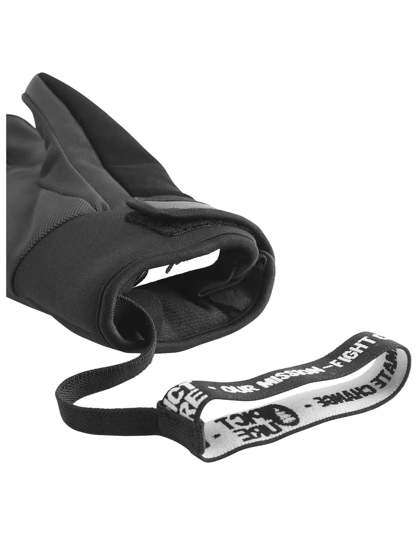 guanti snowboard donna Picture woman kakisa gloves black