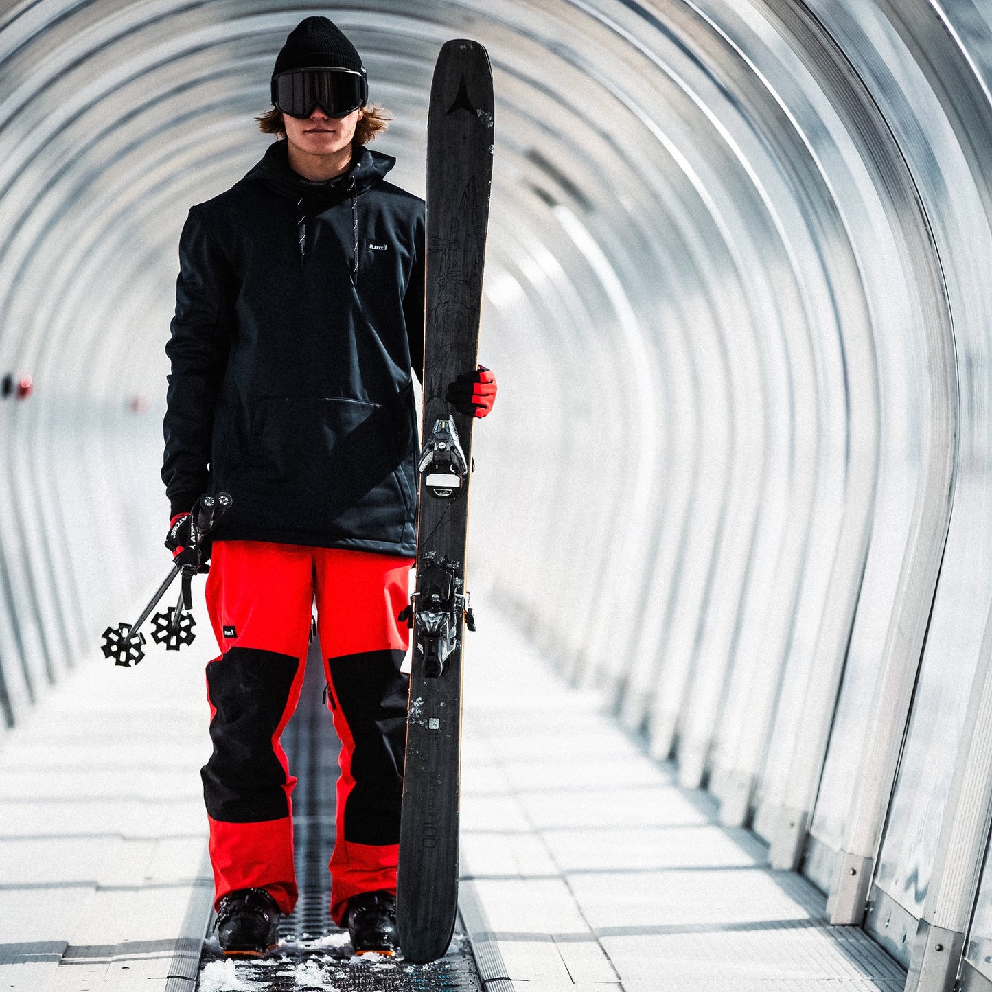 pantaloni snowboard Planks easy rider pants red 10k S - M - L