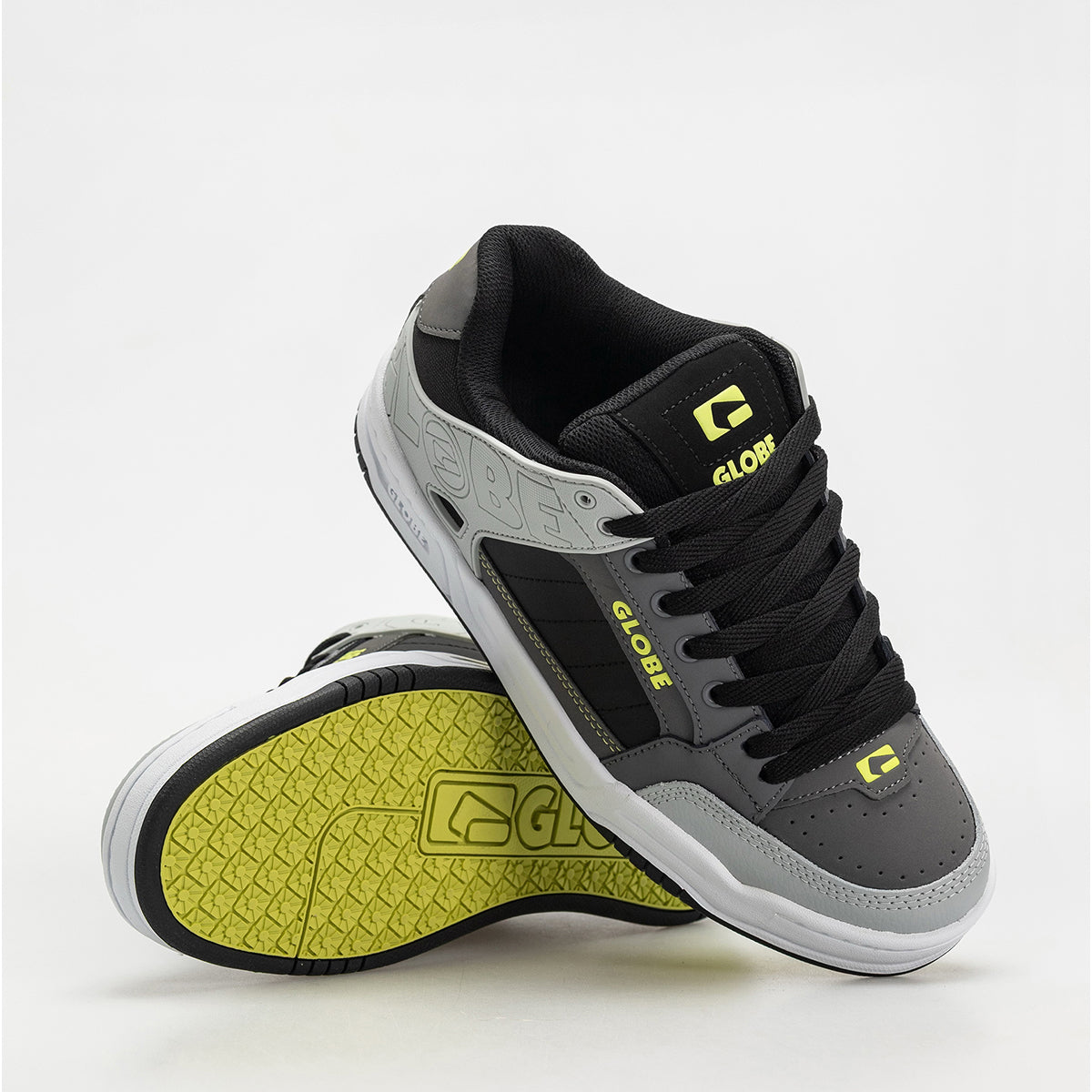 scarpe skate Globe tilt greyscale black