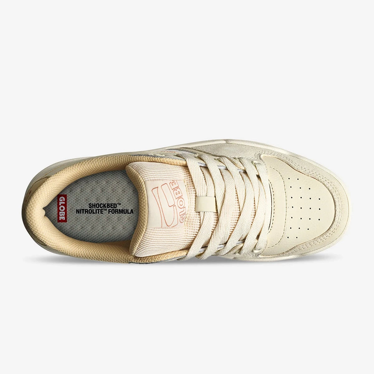 scarpe skate Globe mojo birch white