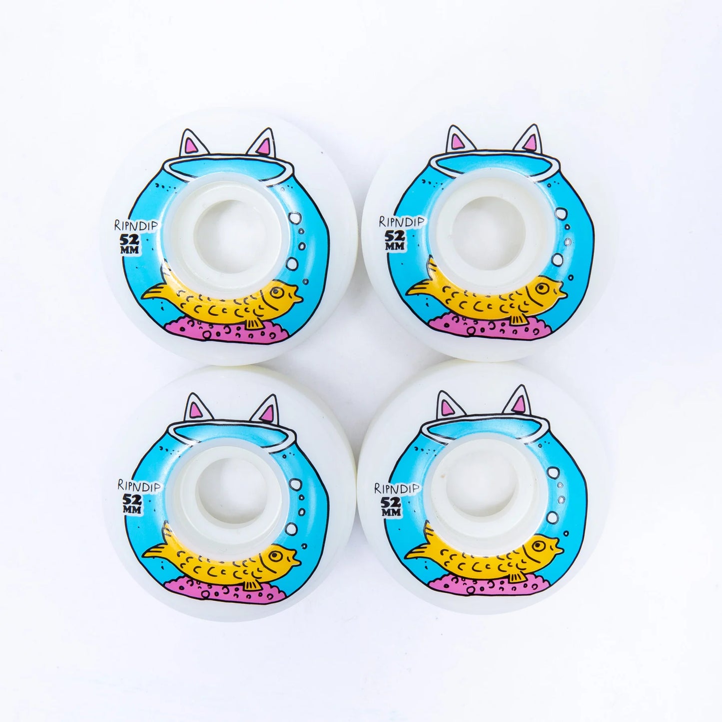 ruote Skate Ripndip finding hermit wheels 50mm set da 4