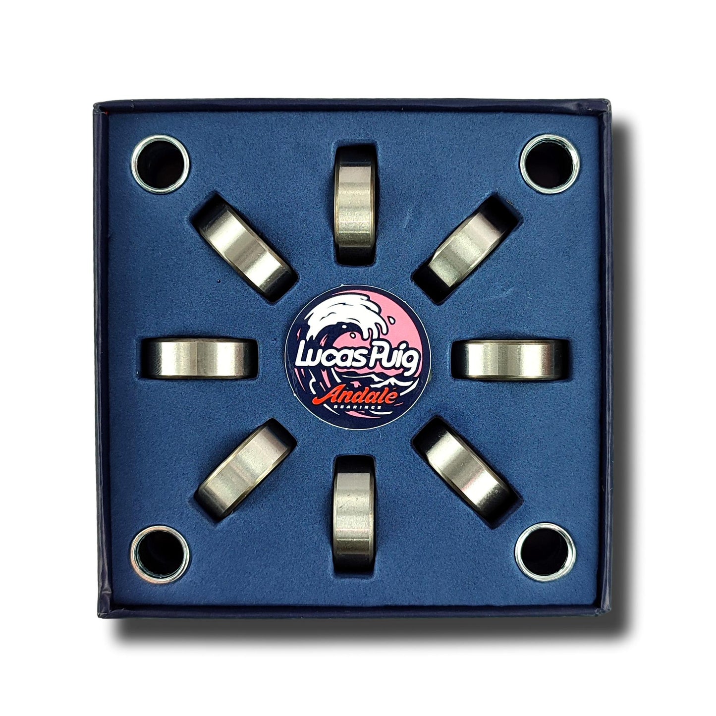 cuscinetti Skate Andale Lucas Puig pro rates bearings set da 8