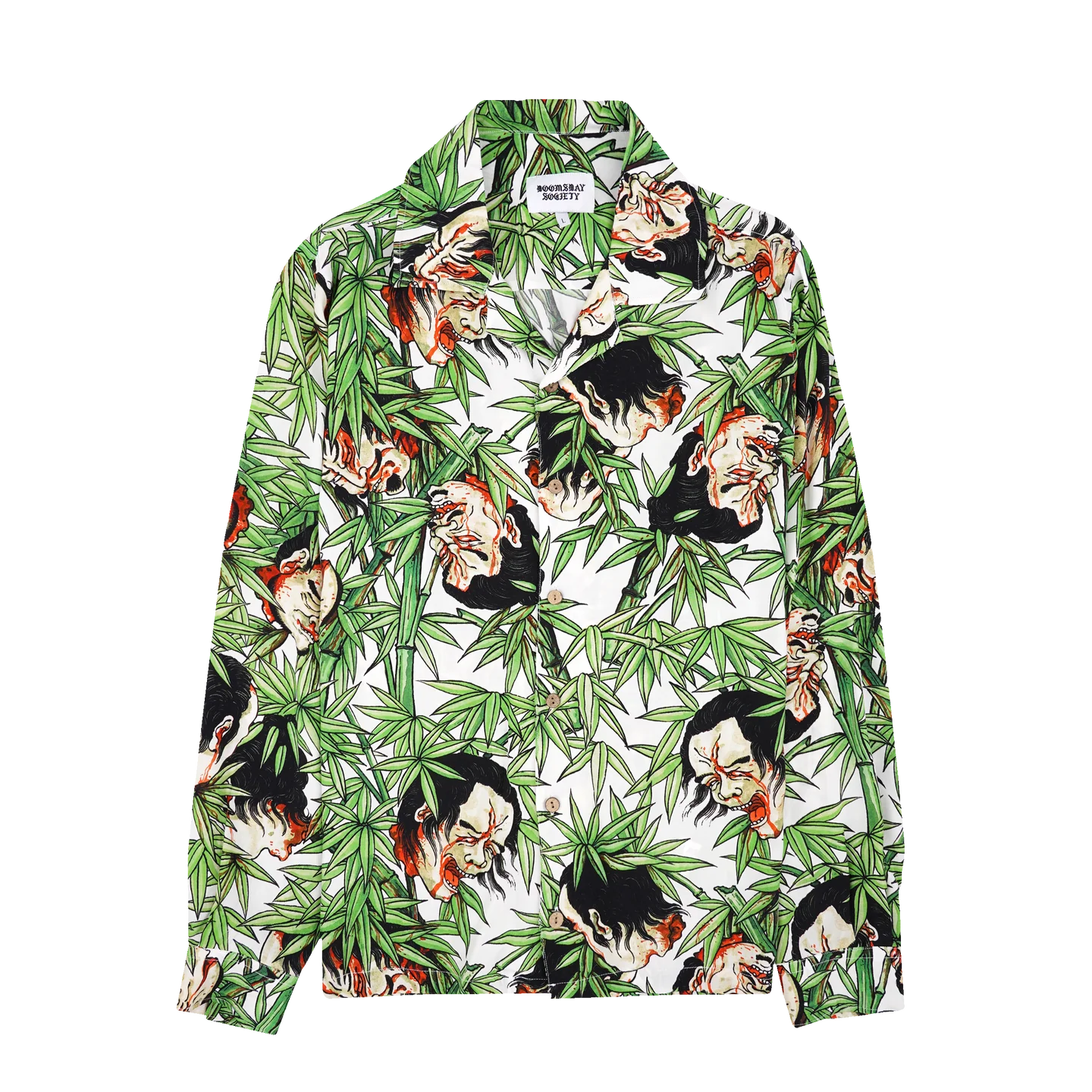 camicia m/L Doomsday bamboo shirt