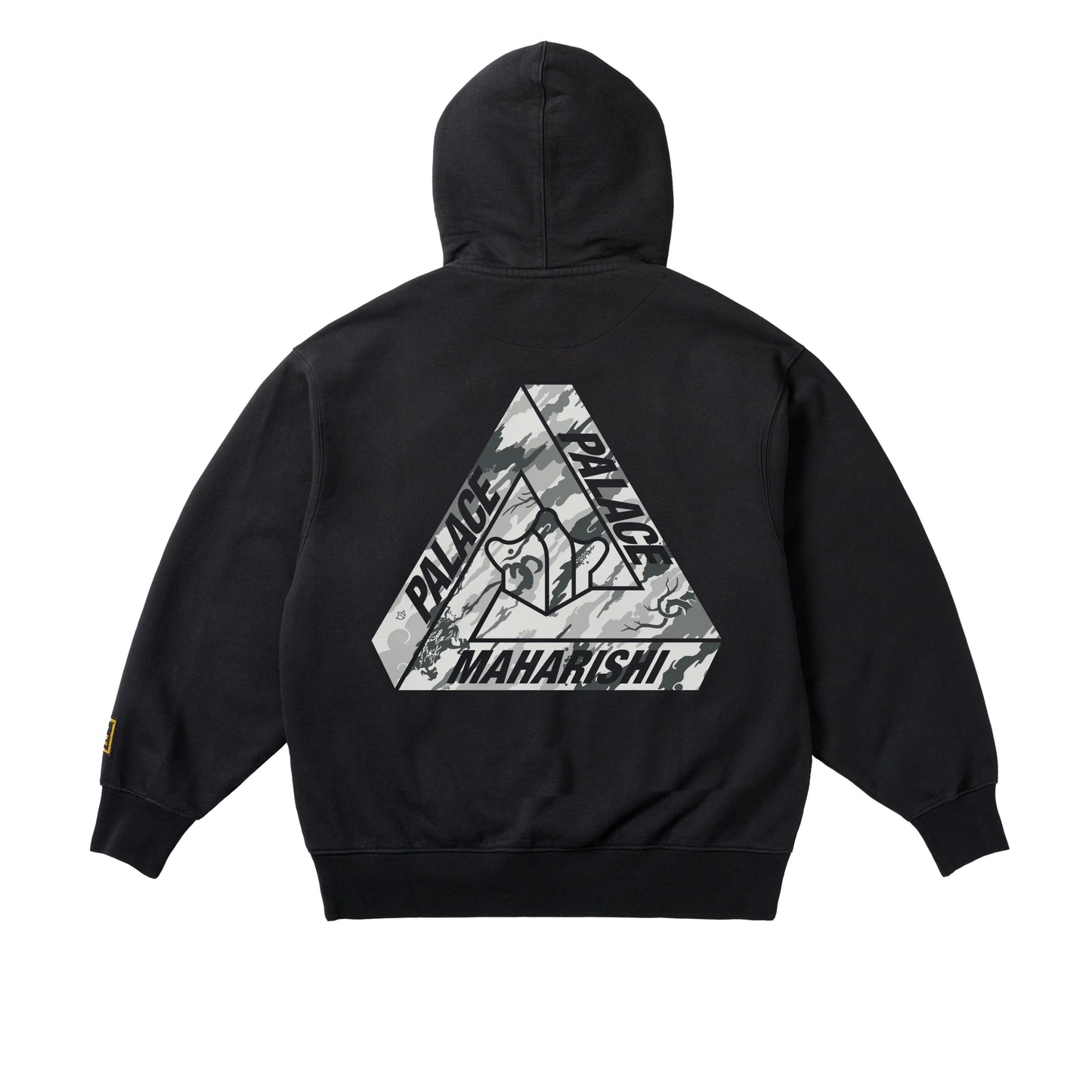 felpa Palace Skateboards x Maharishi Tri bonsai black 2025