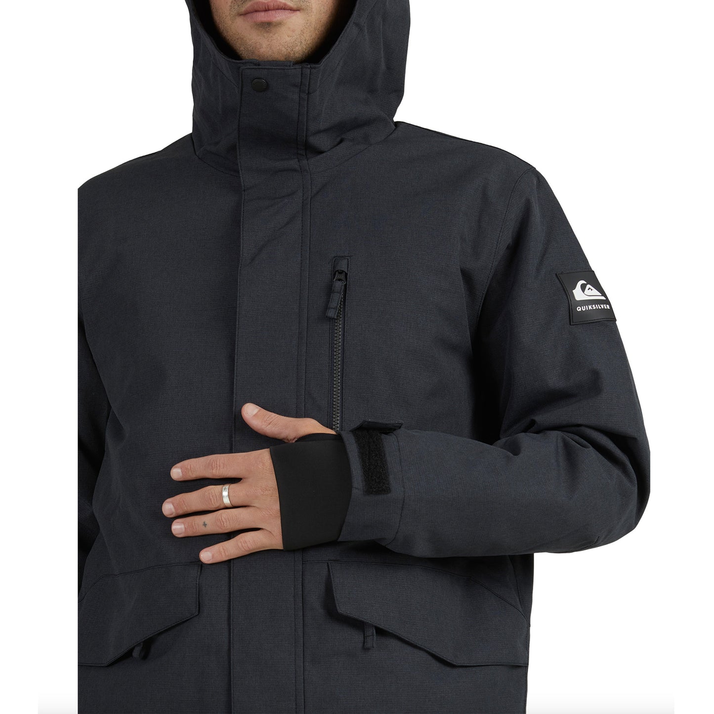 giacca snowboard Quiksilver Mission solid 10k Tg XL