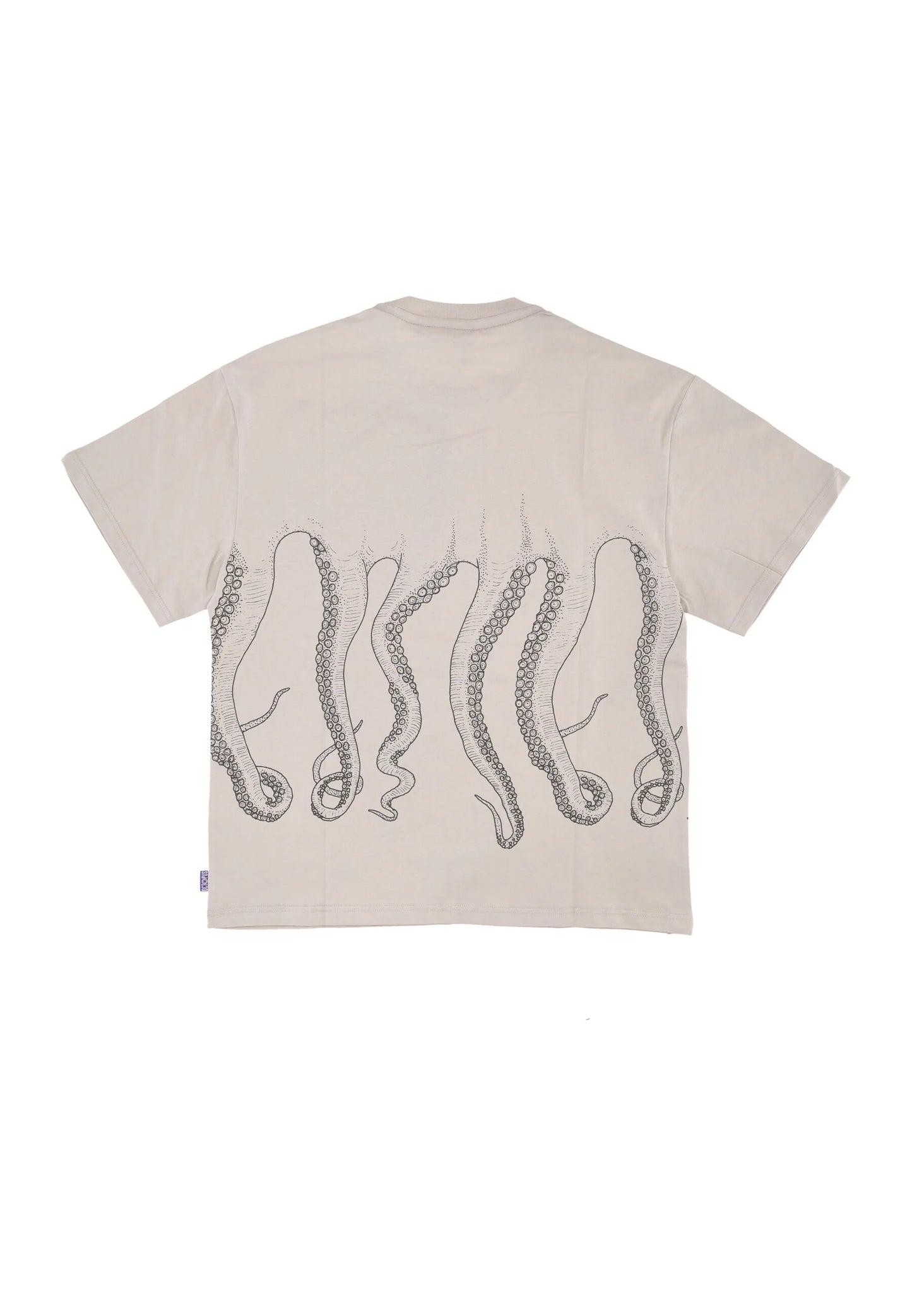 t-shirt Octopus outline tee ice tg S