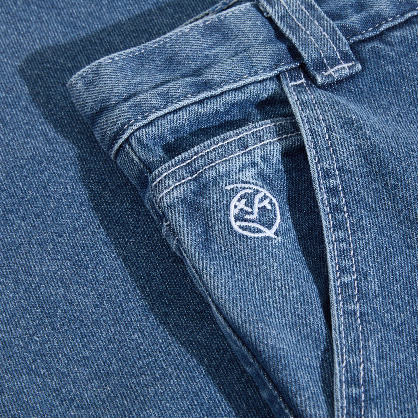 jeans baggy Polar big boy work denim pants blue wash