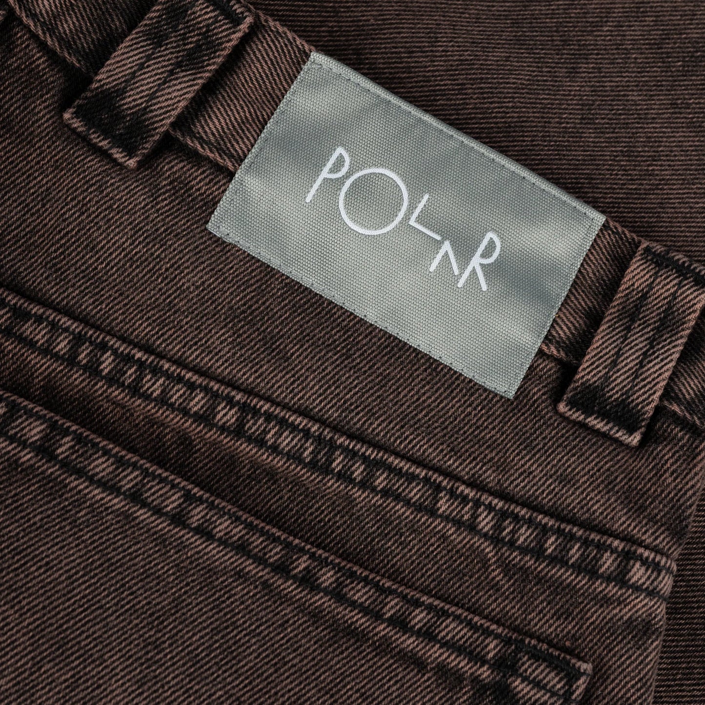 jeans baggy Polar '93 denim mud brown