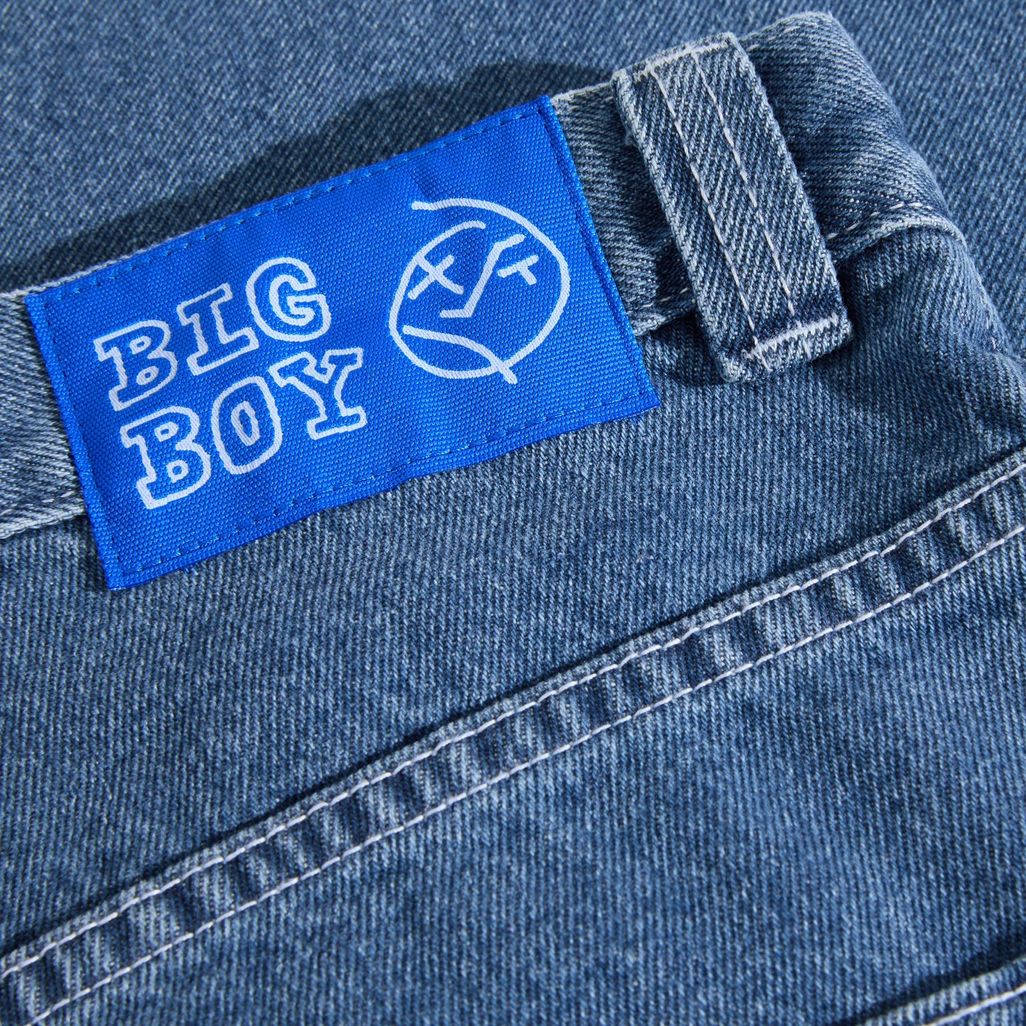 jeans baggy Polar big boy work denim pants blue wash