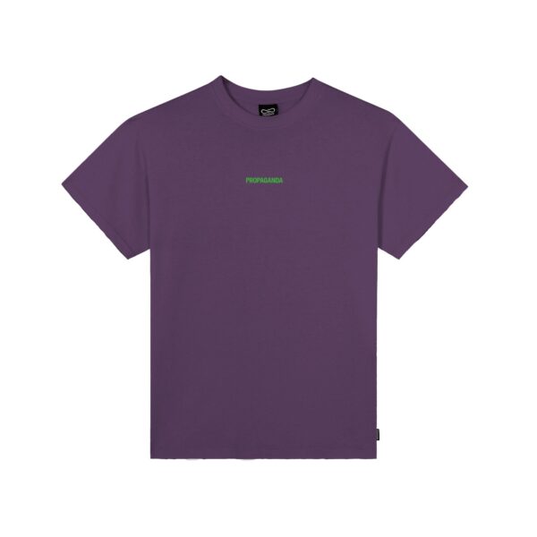 t-shirt Propaganda ribs flame violet tg XS M L