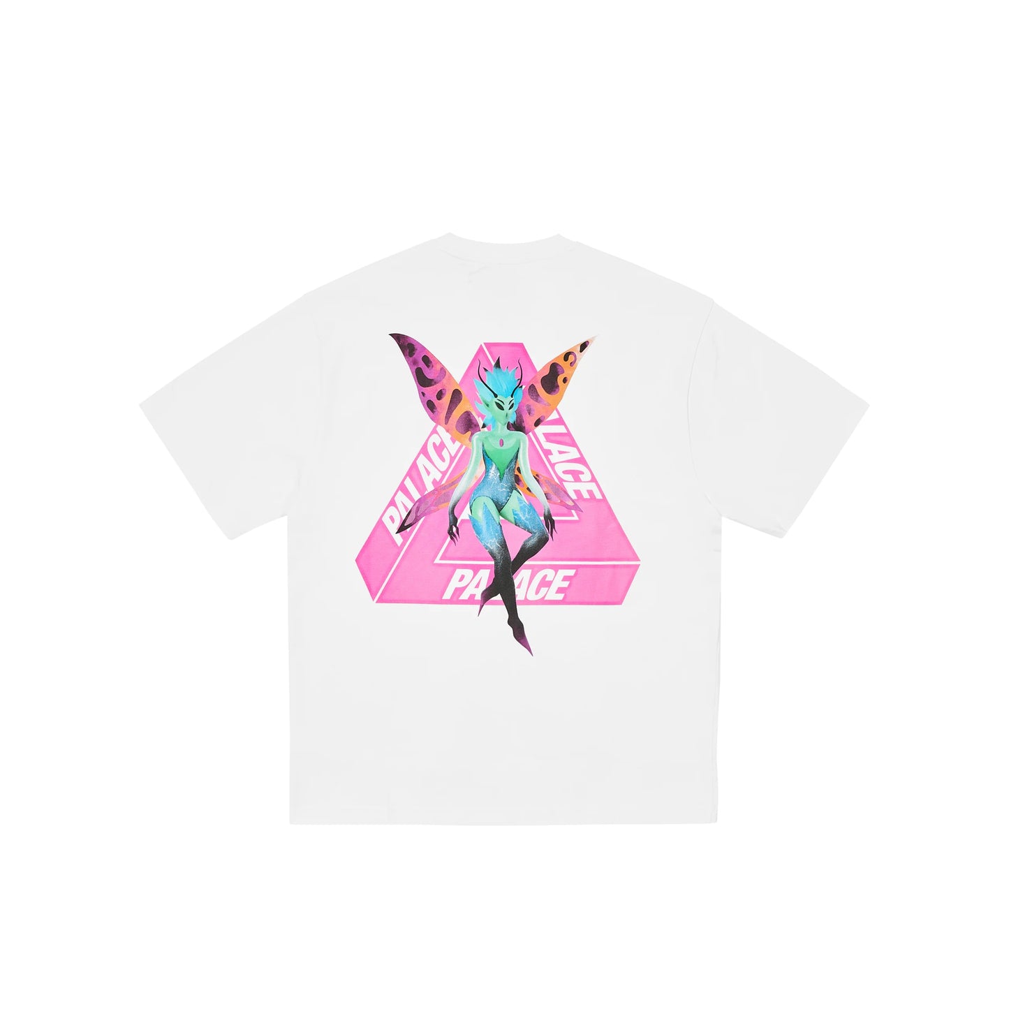 t-shirt Palace Skateboards Tri fairy white 2025