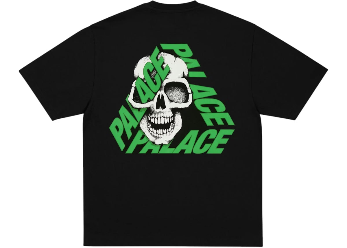 t-shirt Palace Skateboards p3 skull black 2026