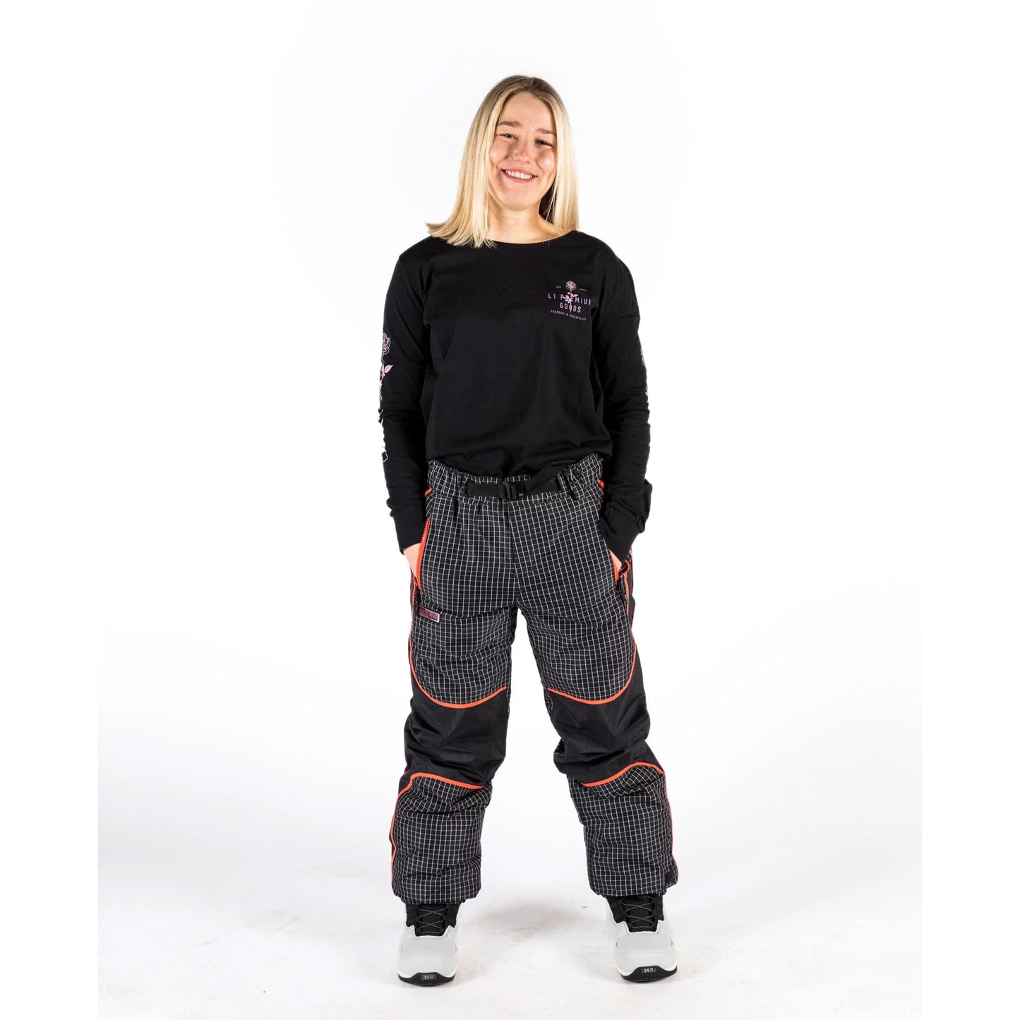pantaloni snowboard donna L1 lovecat woman pants 20k Tg S