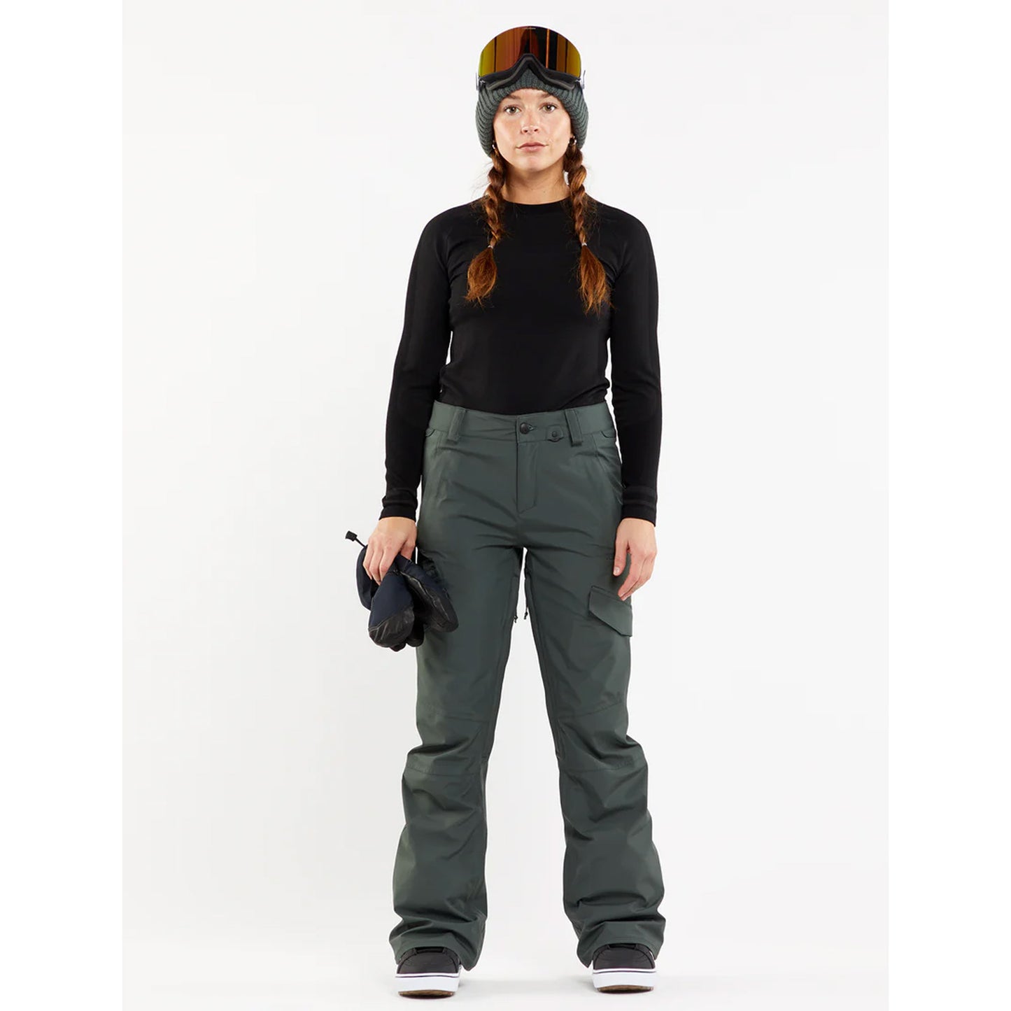 pantaloni snowboard donna Volcom aston Goretex woman pants 30k Tg S