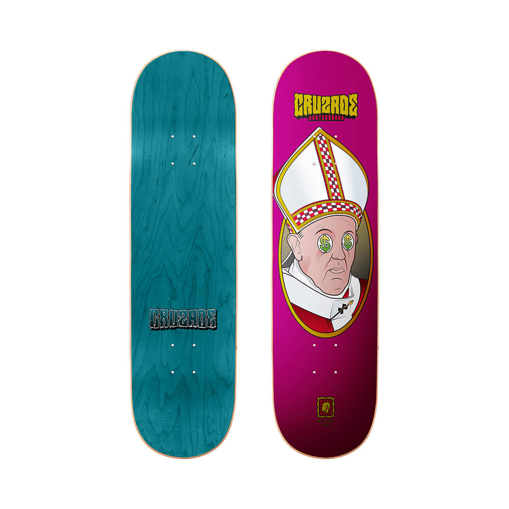 tavola Cruzade portrait 8.25 deck compreso grip