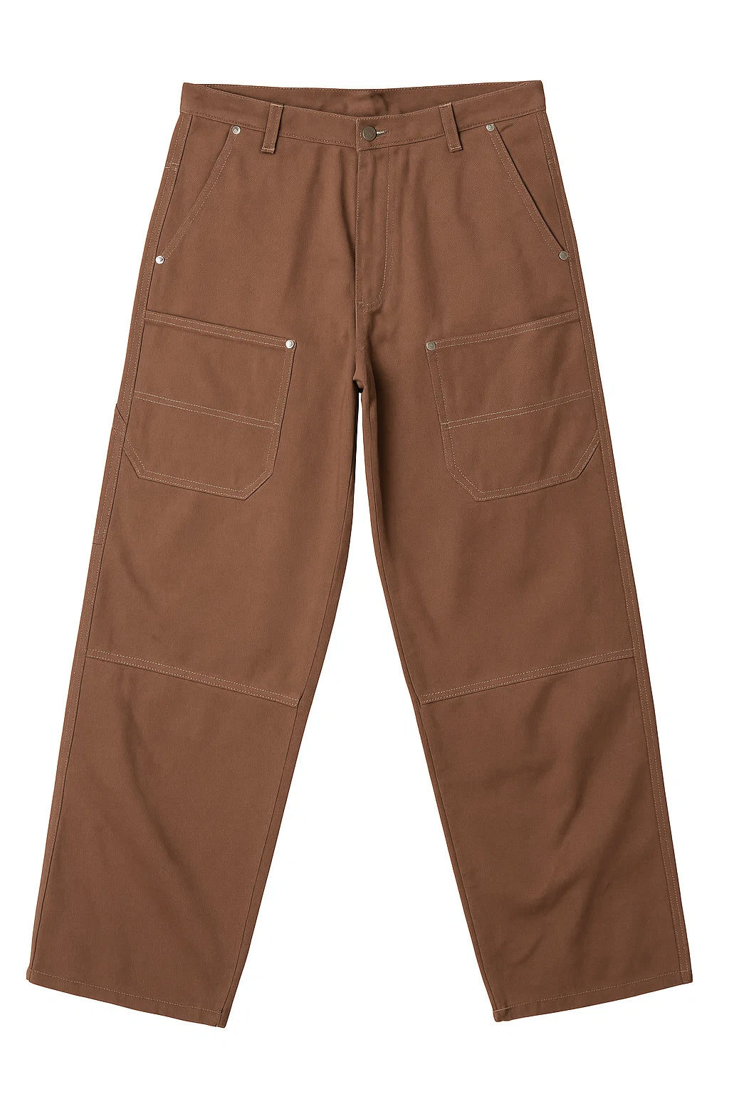 baggy pants Untold.® kita camel brown