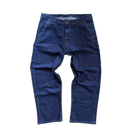 pants Untold.® Nagano extra baggy pants raw blue