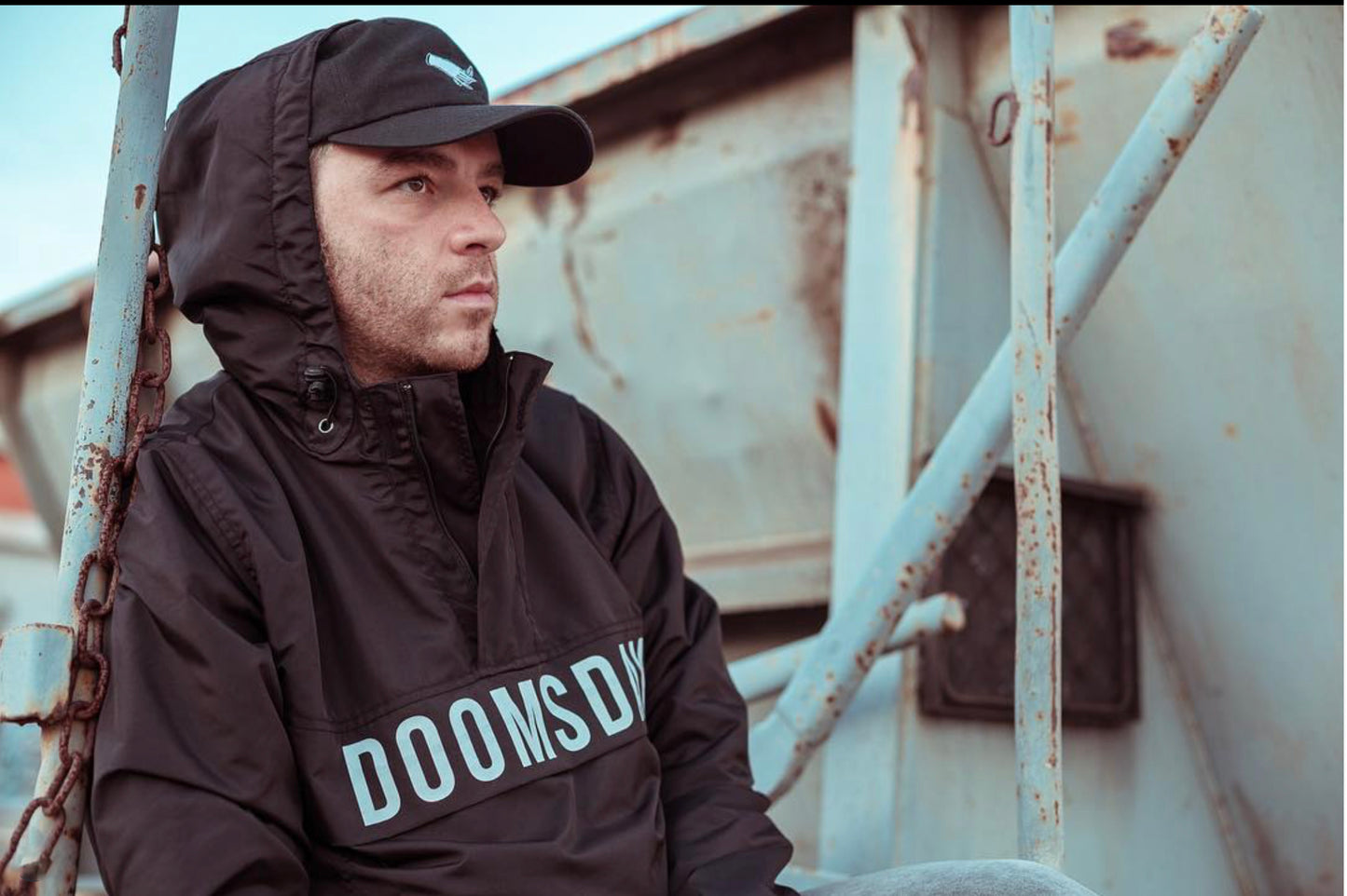 Doomsday anorak heavy jacket black