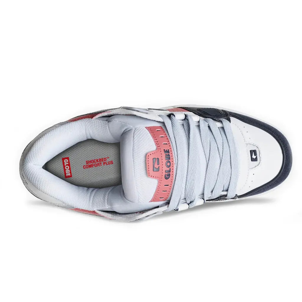 scarpe skate Globe sabre navy red