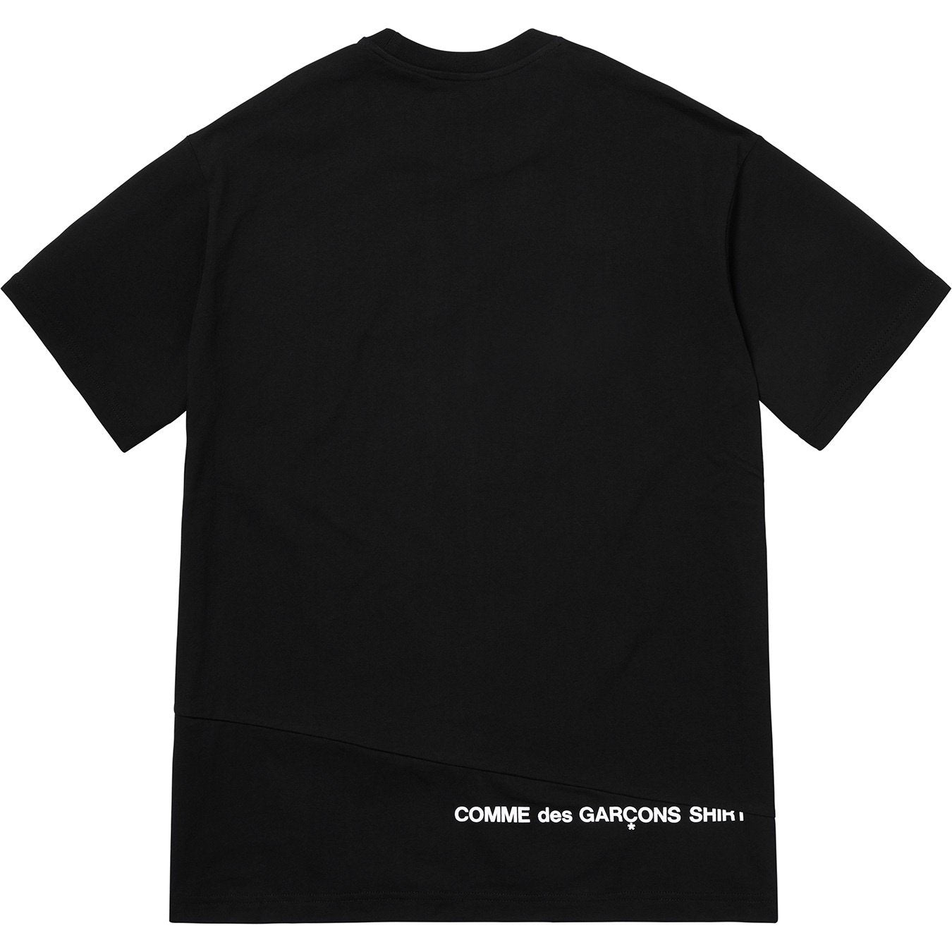 t-shirt Supreme® Newyork x Comme des Garçon tee black (fw2018) NUOVA