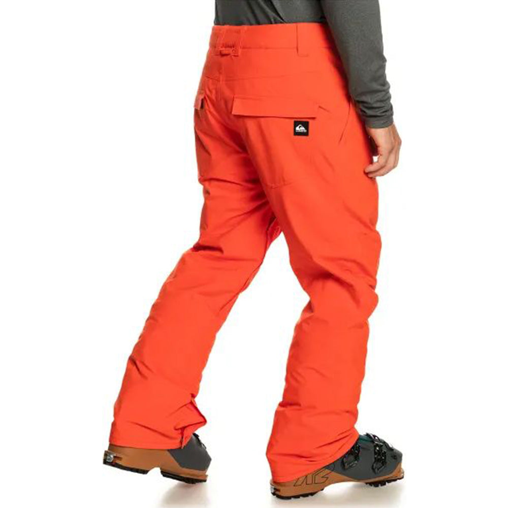 pantaloni snowboard Quiksilver orange 10k Tg L