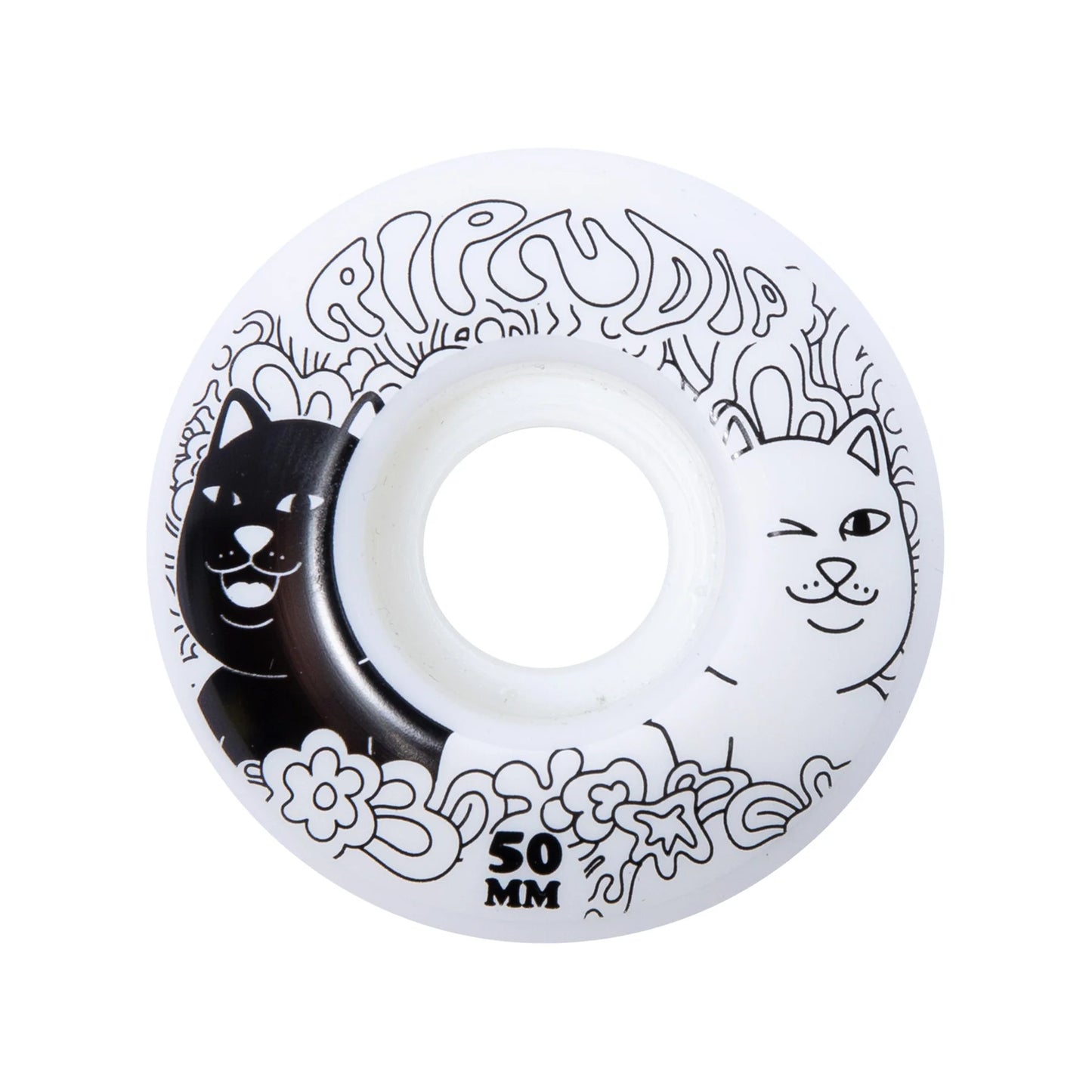 ruote Skate Ripndip Flower child wheels 50mm set da 4