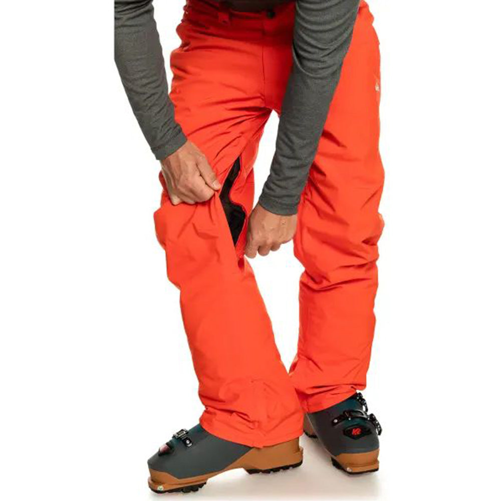 pantaloni snowboard Quiksilver orange 10k Tg L