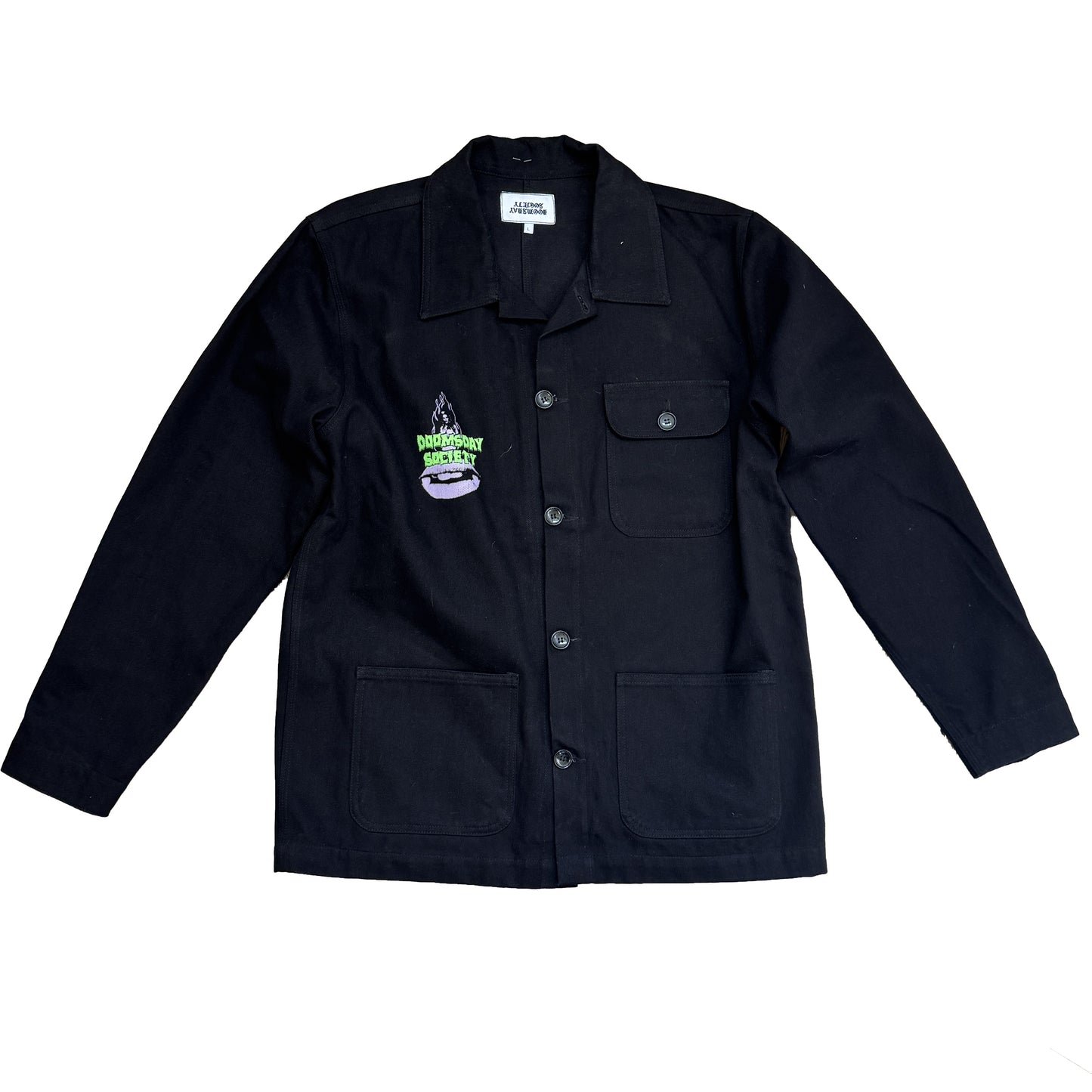 giacca Doomsday mouth denim jacket tg L