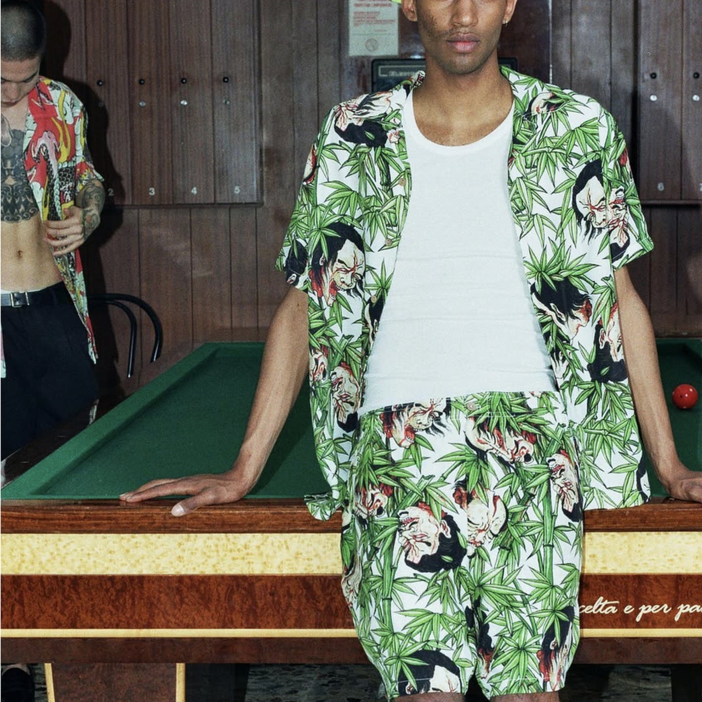 camicia m/c Doomsday bamboo shirt