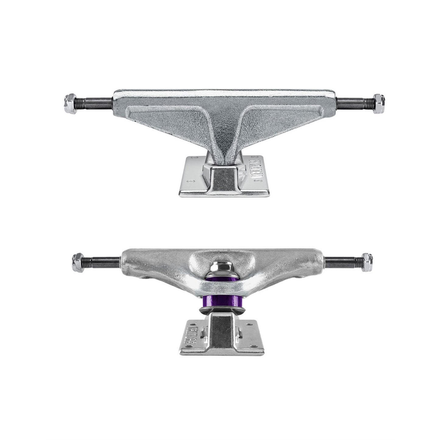 coppia attacchi skate Venture Hi 5.0 All Polished V-Lights trucks