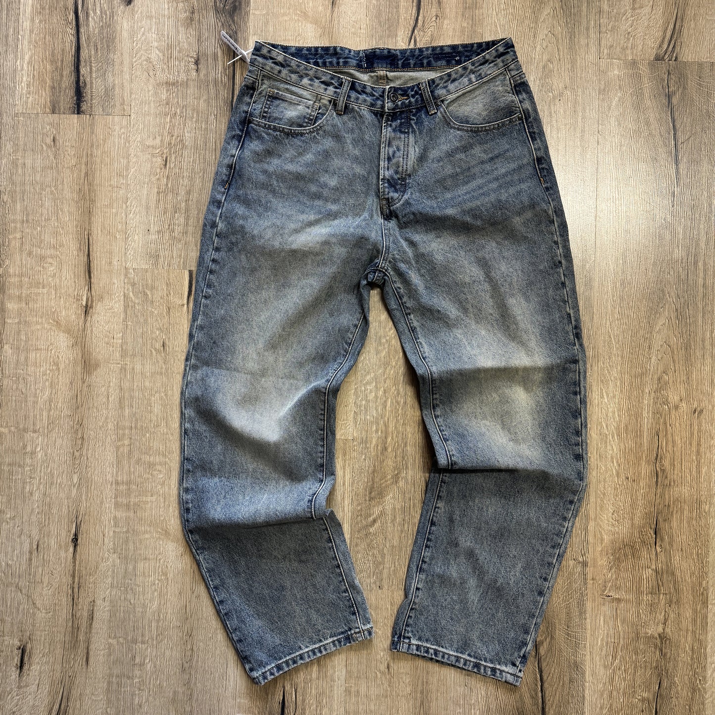 baggy pants Untold.® Sapporo blue vintage washed