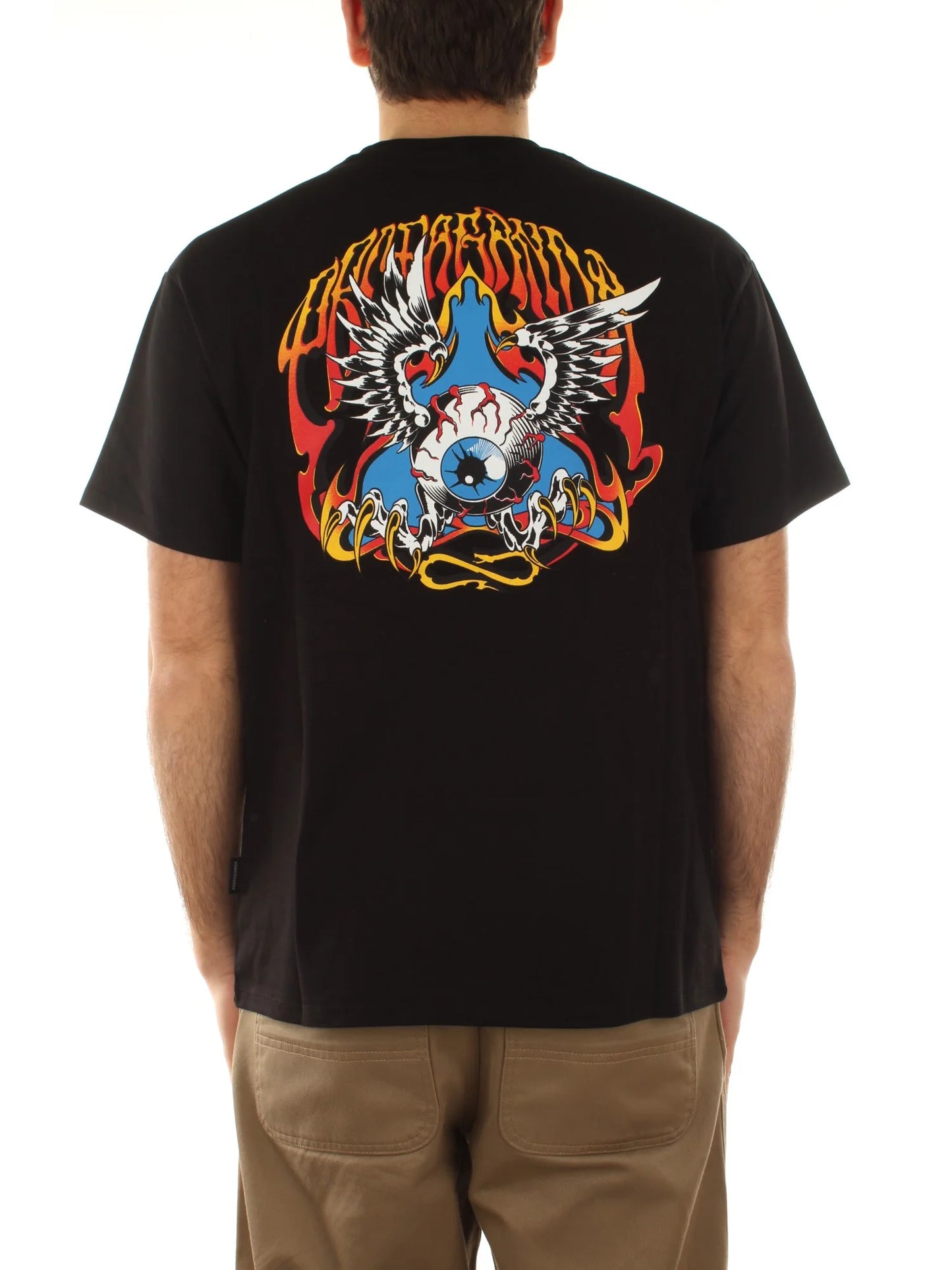 t-shirt Propaganda triangle eyeball black tg XS L XL
