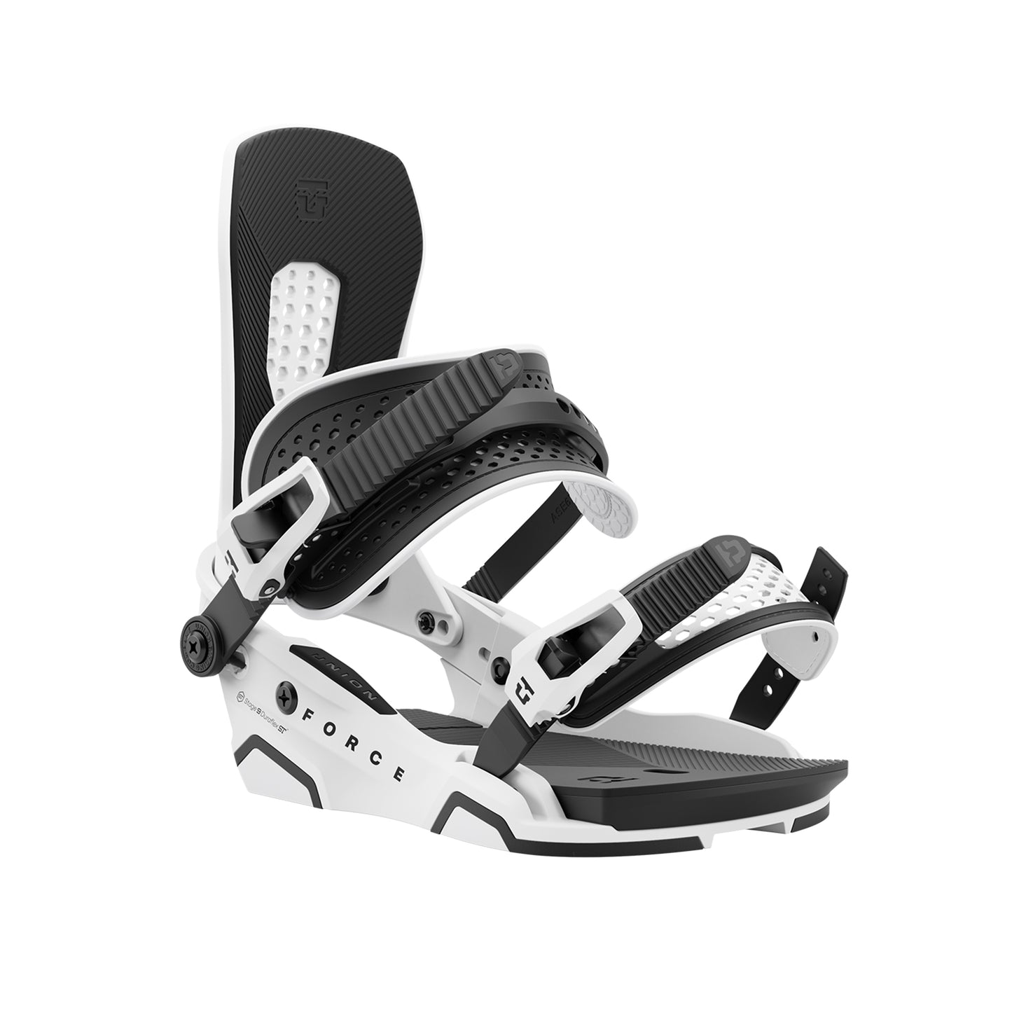 attacchi snowboard Union Force White NUOVO