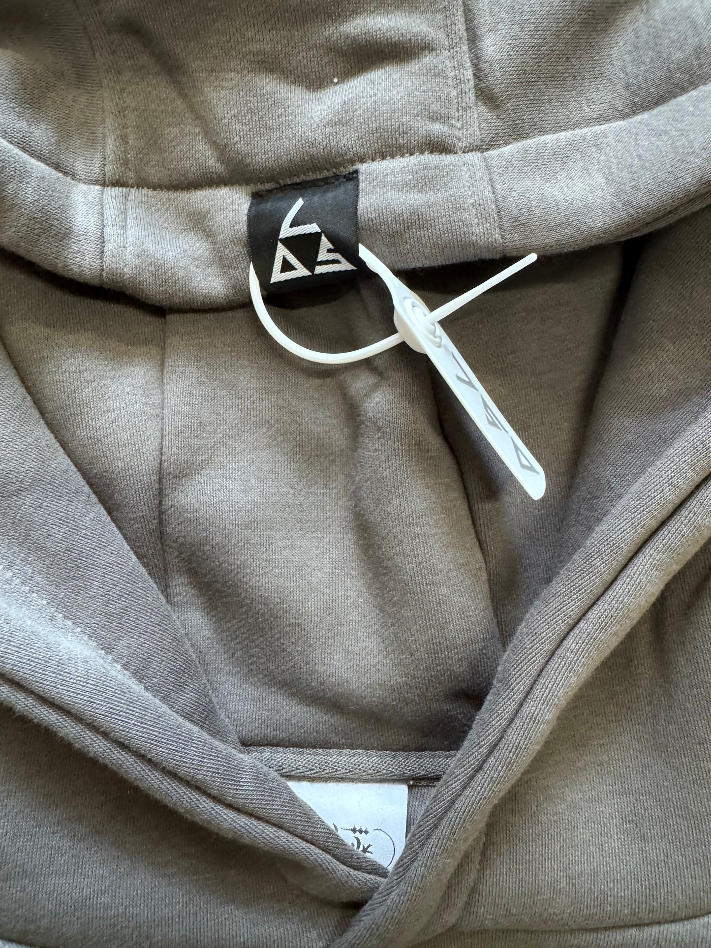 felpa cappuccio OldschoolPesaro® Thermal hoodie 2026 grey Tg XL