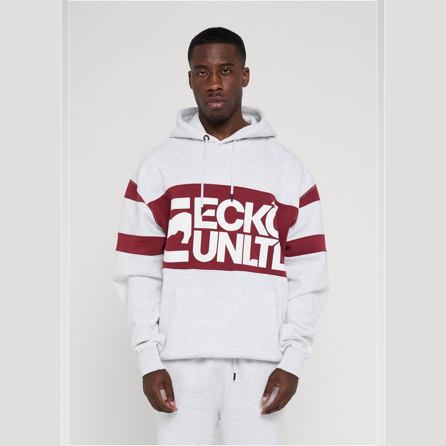 Felpa cappuccio Ecko Flagship hoodie grey